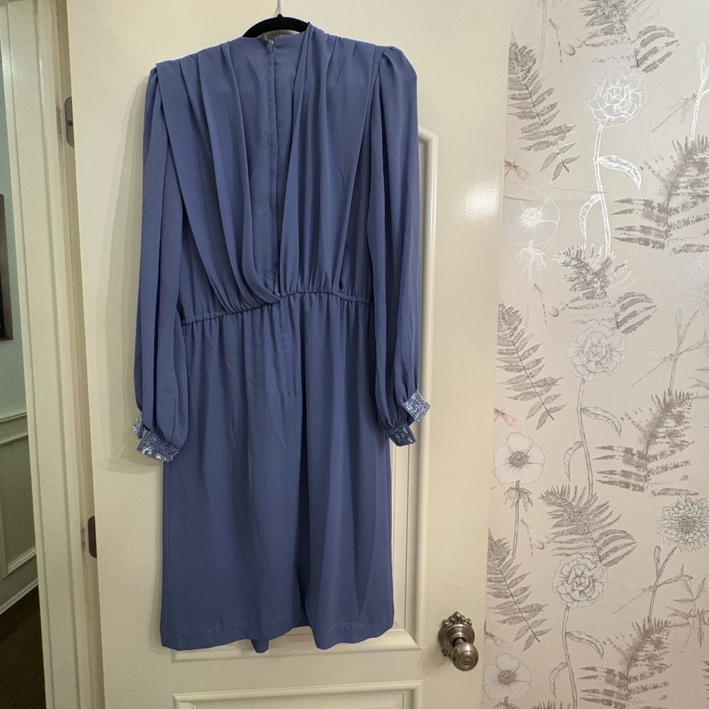 Jack Bryan Vintage Blue Dress - Picture 6 of 6